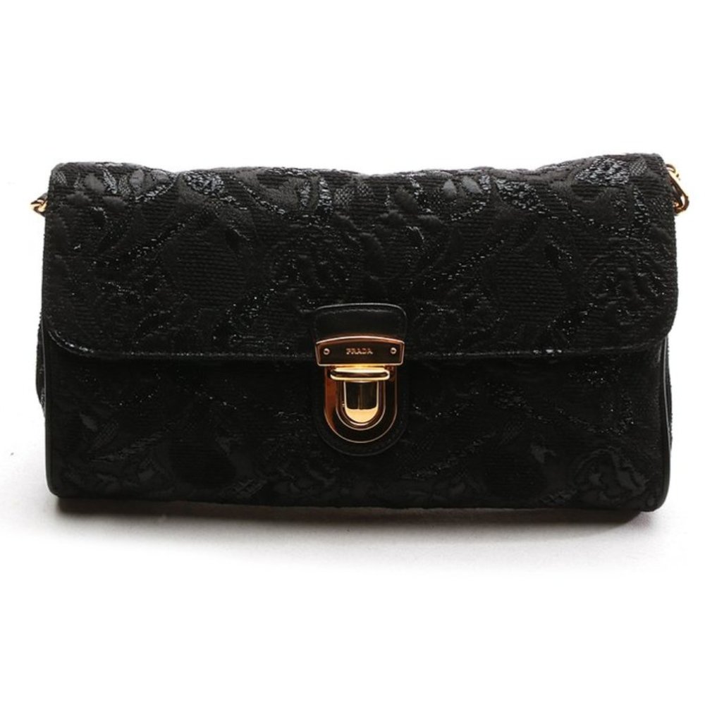 Prada Tessuto Lurex Crossbody